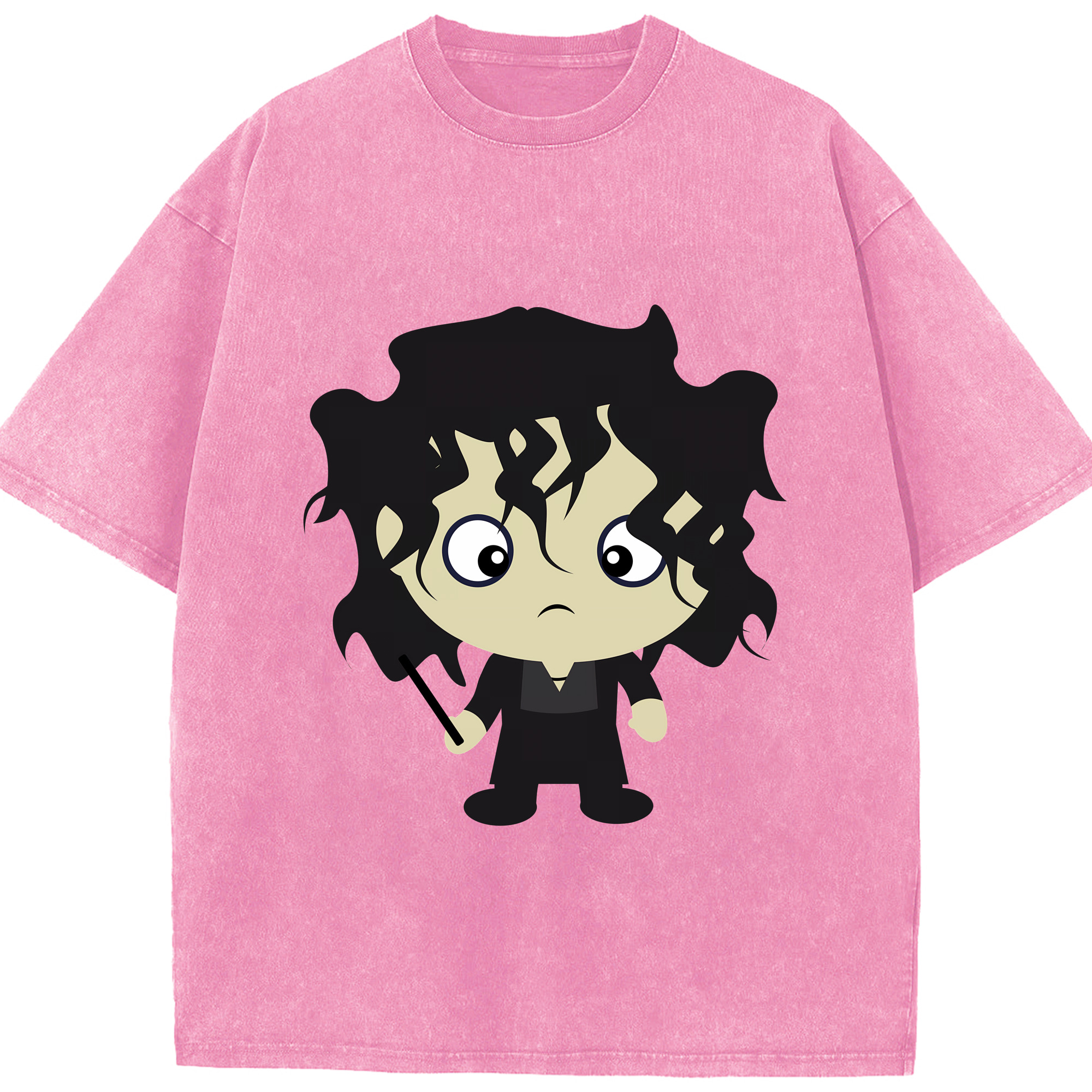 （画像用） Harry Potter ハリー・ポッターシリーズ 綿100% ヴィンテージ風 半袖Tシャツ（フロントプリント）
